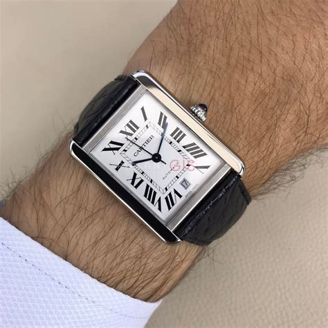 cartier piano tank|cartier tank solo xl.